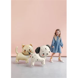 Lufi kutya kerekeken fólia 70x59 cm vegyes