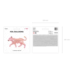 Lufi leopárd fólia 114x80 cm mix