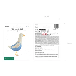 Lufi liba fólia 47.5x69.5 cm vegyes