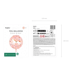 Lufi ló fólia 45 cm mix