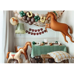 Lufi ló fólia 45 cm színes