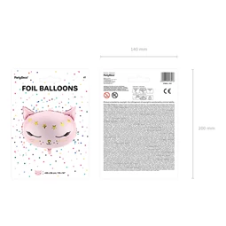 Lufi macska fólia 48x36 cm