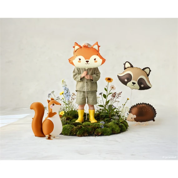 Lufi mosómedve fólia 59x39 cm keverék