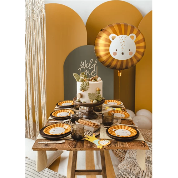 Lufi oroszlán fólia 70x67 cm mix