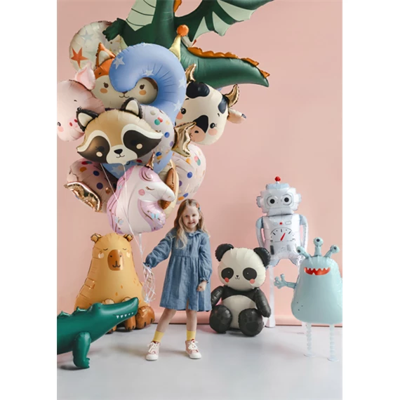 Lufi panda fólia 68x72 cm mix