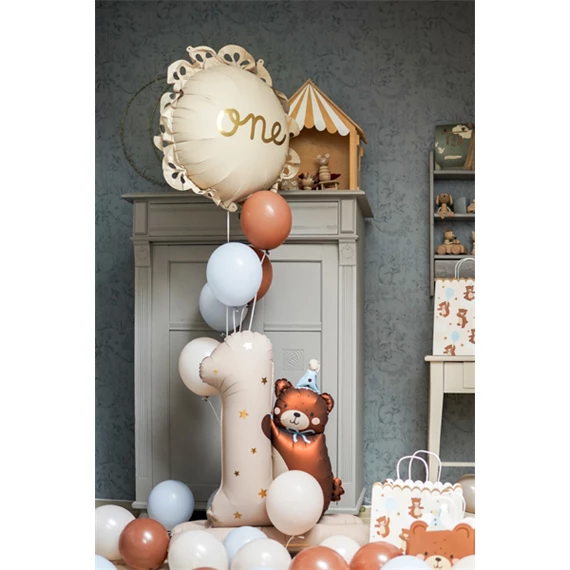 Lufi rombusz fólia fodorral egyes 51,5x51,5 cm mix