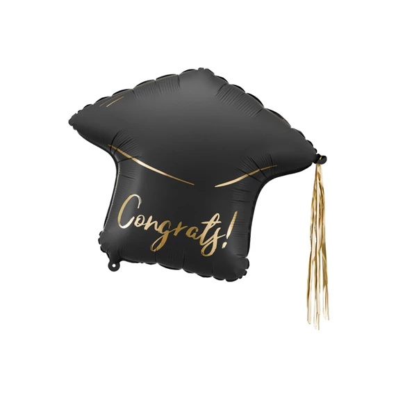 Lufi kalap gratulálok! 60x55 cm keverék