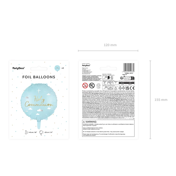 Lufi szentáldozás fólia 45 cm mix