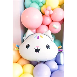 Lufi torta fólia 67x43 cm vegyes