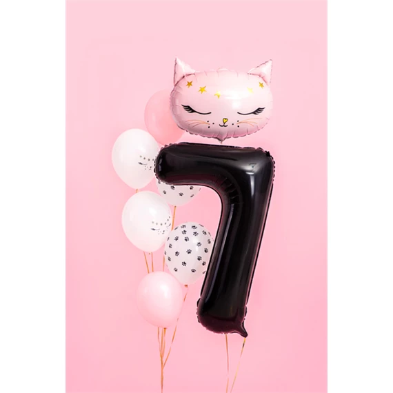 Lufi 7-es szám fólia 86 cm fekete