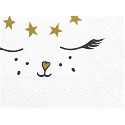 Szalvéta cica 33x33 cm S/20