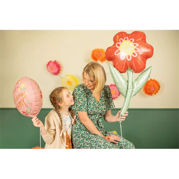 Lufi virág fólia 53x96 cm mix