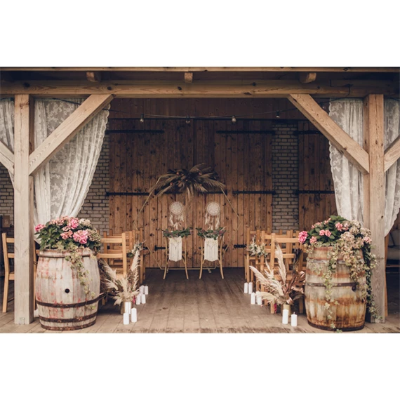 Makramé törtfehér 30x49 cm