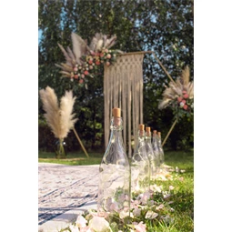 Makramé törtfehér 94,5x171 cm