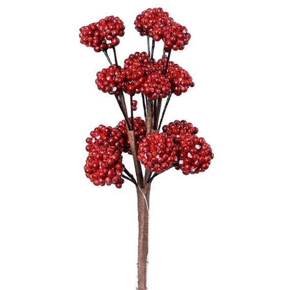 Málna csokor betűzős 15 cm