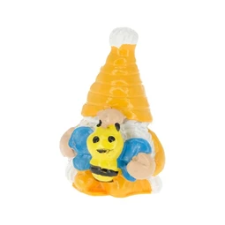 Manó méhecskével 2,3x3,1x2,4 cm S/4