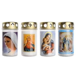 Mécses szent képekkel 24 óra 120 g 4 féle