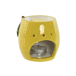 Mécses szett citromos 9x9x9 cm S/7