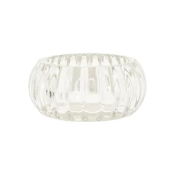 Mécsestartó barázdált 8,5x3,5 cm