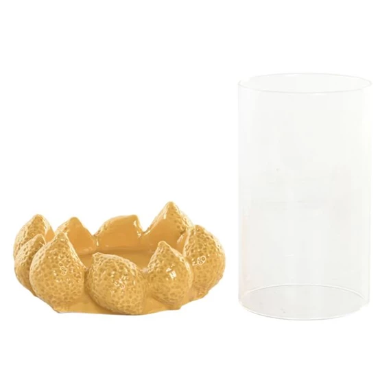 Mécsestartó virág 16x16x18,5 cm 2 féle