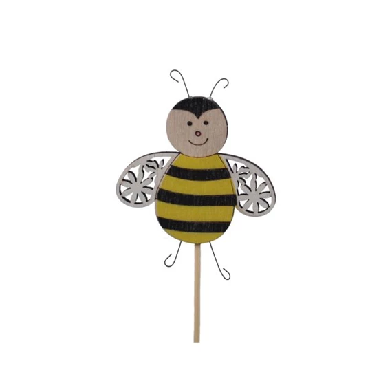 Méhecske betűzős 5 cm S/8