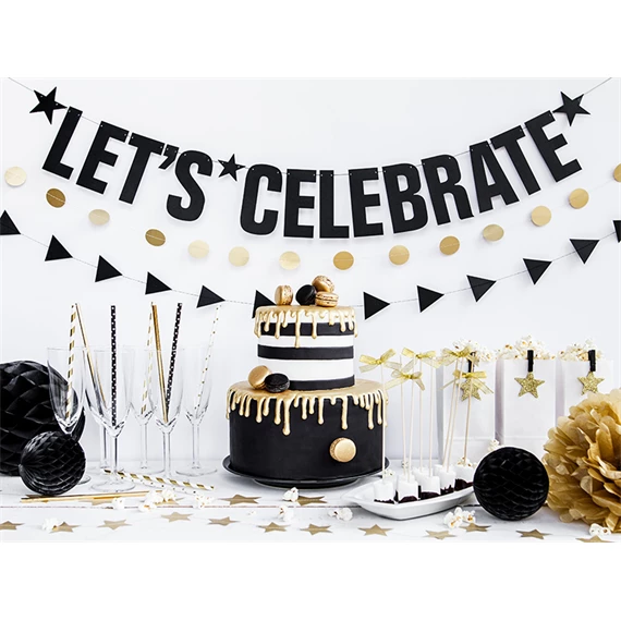 Méhsejt dekor gömb fekete 30 cm