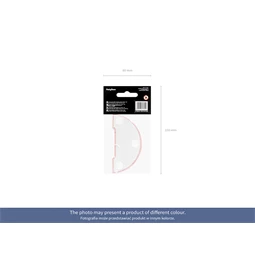 Méhsejt dekor gömb lila 10 cm