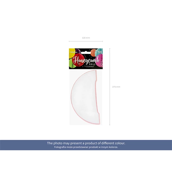 Méhsejt gömb narancs 20 cm