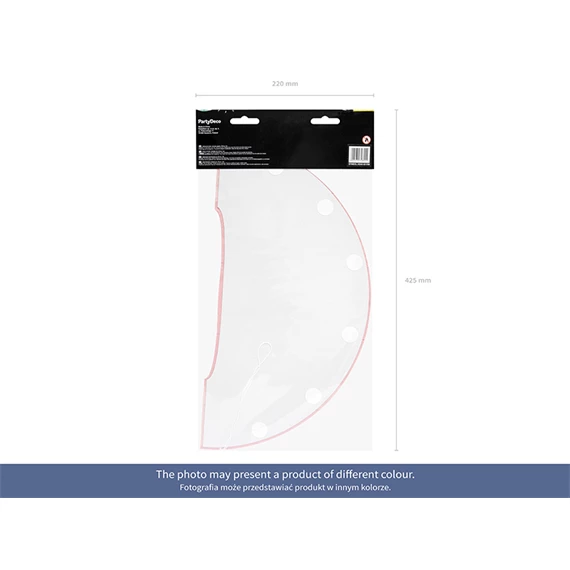 Méhsejt dekor gömb piros 40 cm