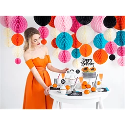 Méhsejt gömb világos rózsaszín 20 cm