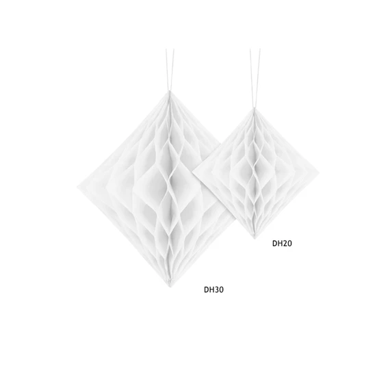 Méhsejt gyémánt fehér 30 cm