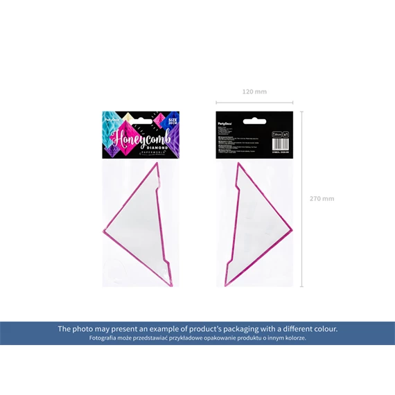 Méhsejt gyémánt krém 20 cm