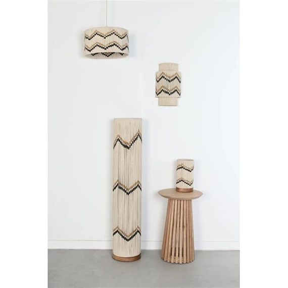 Mennyezeti lámpa fonott 39x39x21 cm