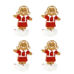 Mézeskalács lány ruhában 2,6x1,7x3,9 cm S/4