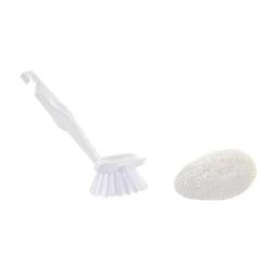 Mosogatószer adagoló kefével 12,5x9,5x18,5 cm 2 féle