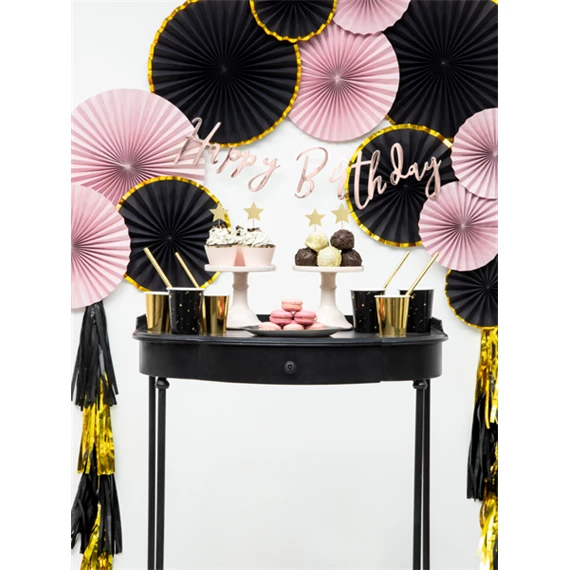 Muffin papír 4,8x7,6x4,6 cm rószaszín S/6