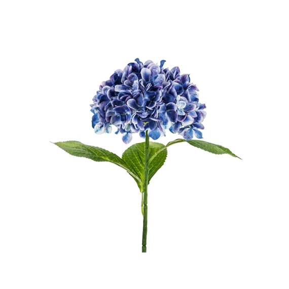Művirág hortenzia prémium 69 cm tengerészkék