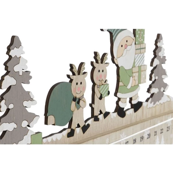 Naptár adventi 45x2x19 cm 2 féle