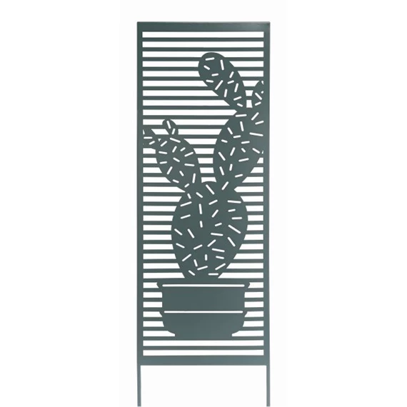 Növényfuttató kaktusz mintával 33x98x22 cm