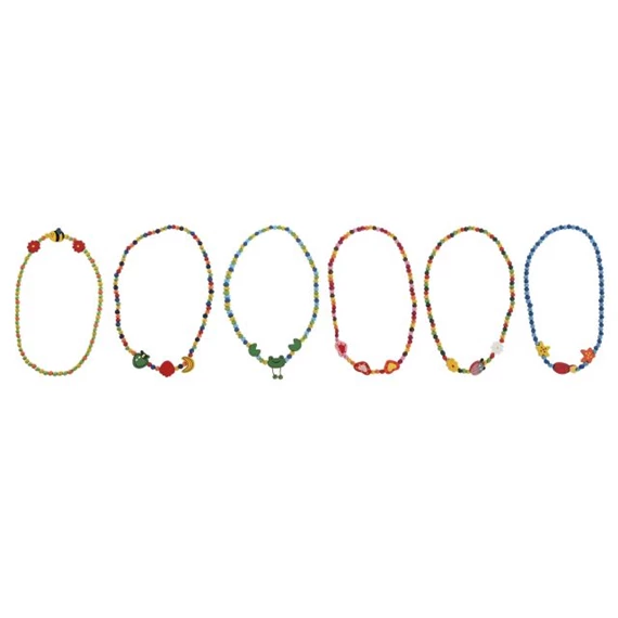 Nyaklánc 20,5x3,5x20,5 cm 6 féle