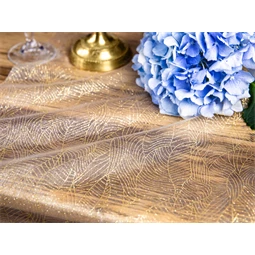 Nyomtatott organza fehér 0,48 cm x 9 m