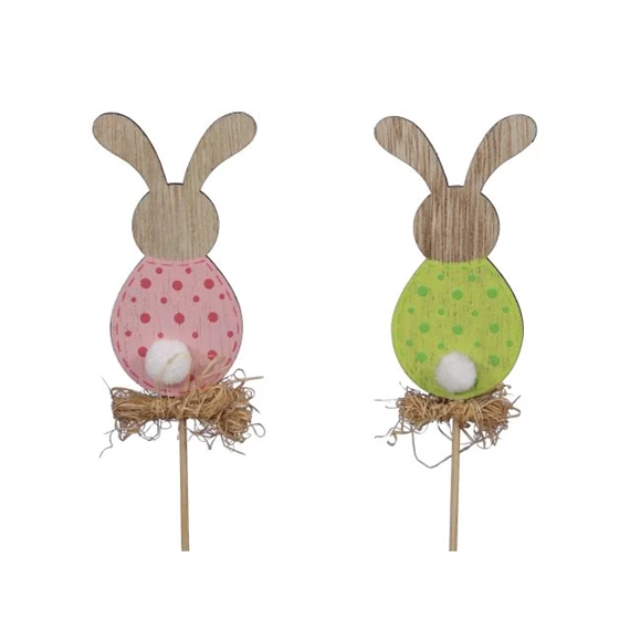 Nyúl betűzős 4,5x8,5 cm S/12