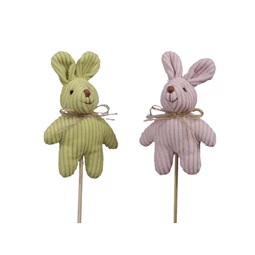 Nyúl betűzős 7x11 cm S/4