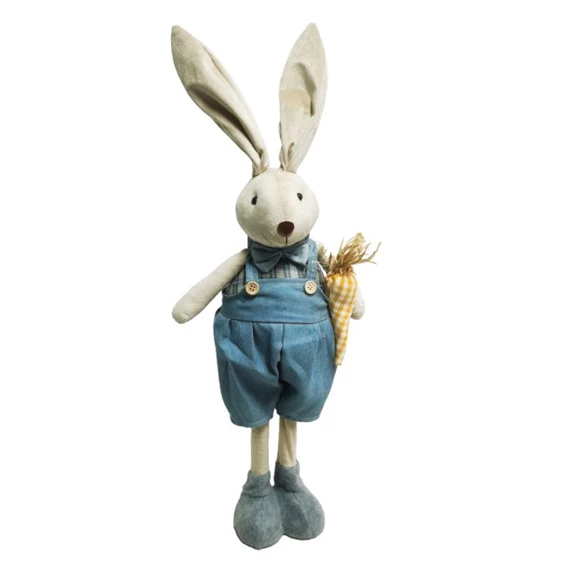 Nyúl fiú teleszkópos lábbal 20x13x64 cm