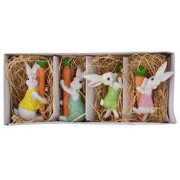 Nyúl répával fekvő 3,2x1,7x5,8 cm S/4