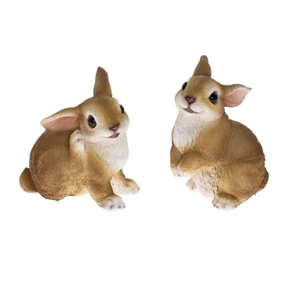 Nyúl ülő 9,5x7x12 cm 2 féle