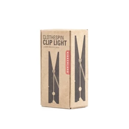 Olvasólámpa csipesz elemmel