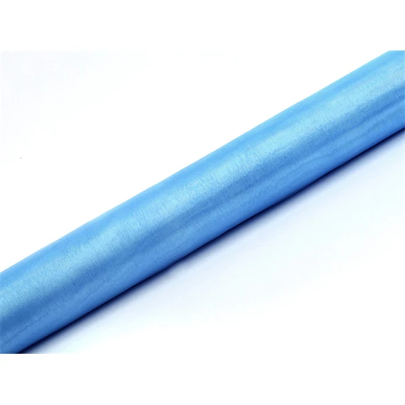Organza sima égkék 0,36 cm x 9 m