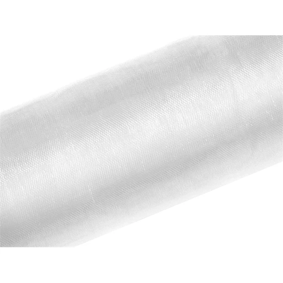 Organza sima fehér 1,50 cm x 50 m
