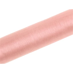 Organza sima halvány rózsaszín 0,16 cm x 9 m